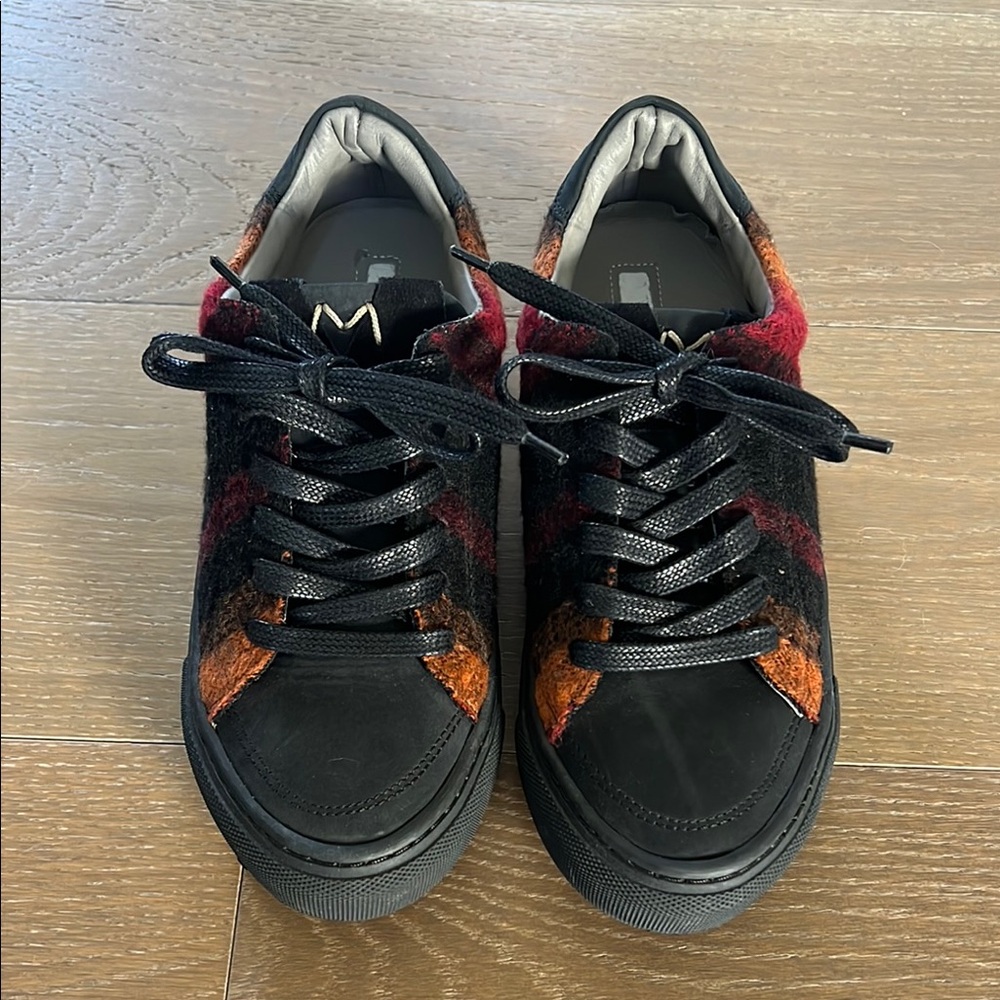 Modern Vintage Ombre Giada Wool Black Sneakers | 7